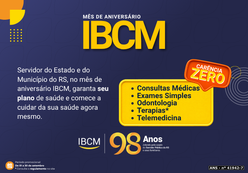 Campanha Aniversário IBCM